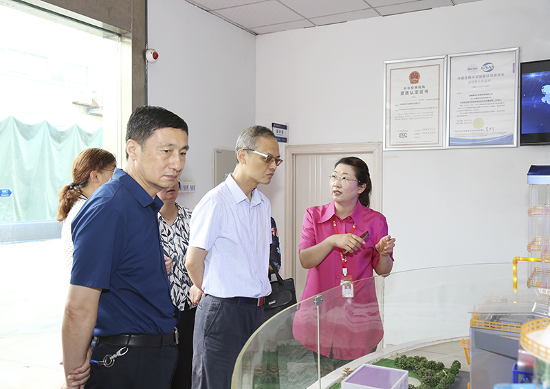 安徽省生態(tài)環(huán)境廳副廳長(zhǎng)羅宏一行蒞臨元琛科技調(diào)研指導(dǎo)